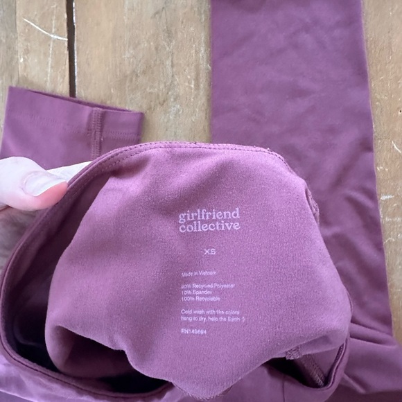 Pink XS girlfriend collective leggings - Picture 1 of 4